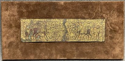 INDE du Sud - XVIIIe siècle. 
Bas relief...