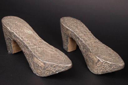 Deux paires de socques Turques de hammam...