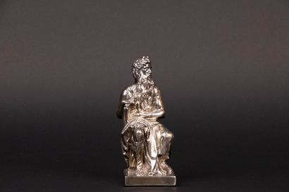 Moïse., d'après Michel Ange.
Statuette en...