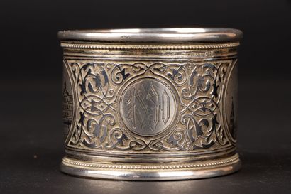 RUSSIE - Fin du XIXe siècle. 
Rond de serviette...