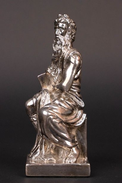 Moïse., d'après Michel Ange.
Statuette en...