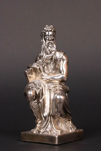 Moïse., d'après Michel Ange.
Statuette en...