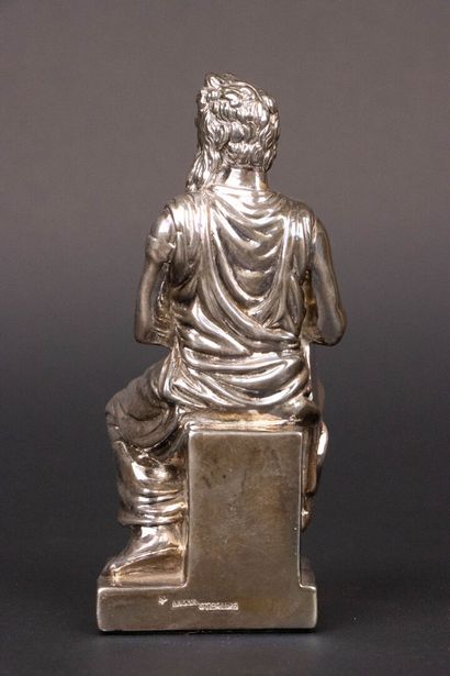 Moïse., d'après Michel Ange.
Statuette en...