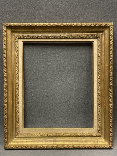 Deux cadres: 
Dim int : 47 x 38,5 cm.
Dim...