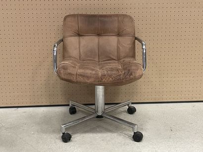 Fauteuil de bureau Airbone des années 19...