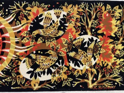 Jean-Claude BISSERY (XXe)
Tapisserie à tissage...