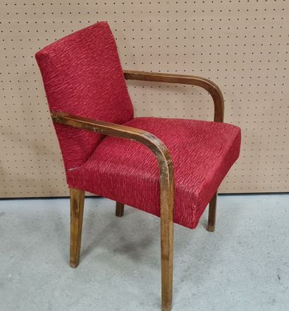 Paire de fauteuils bridge