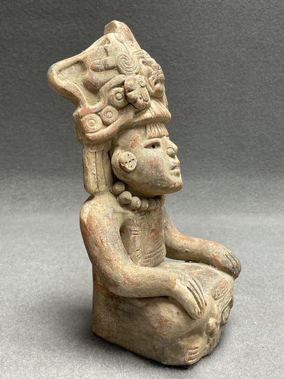 Dieu inca, 
Replique en terre cuite. 
H....
