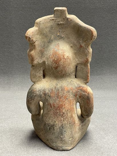 Dieu inca, 
Replique en terre cuite. 
H....