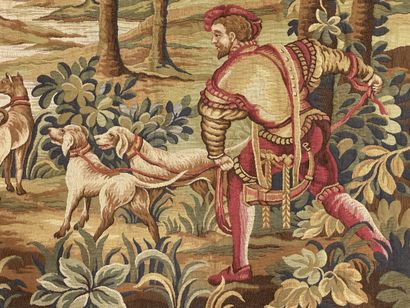 JP Paris. Tapisserie mécanique au point d'Halluin
Scène...