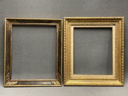 Deux cadres: 
Dim int : 47 x 38,5 cm.
Dim...