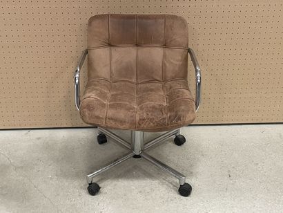 Fauteuil de bureau Airbone des années 19...