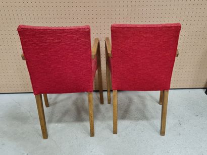 Paire de fauteuils bridge