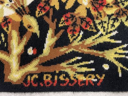 Jean-Claude BISSERY (XXe)
Tapisserie à tissage...