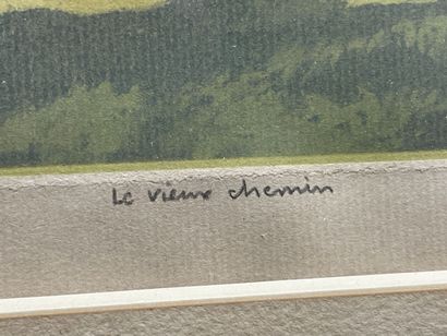 Henri-Georges MEUNIER (1873-1922) 
Le vieux...