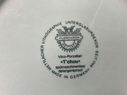 VILLEROY ET BOCH. modèle T'chou
Partie de...