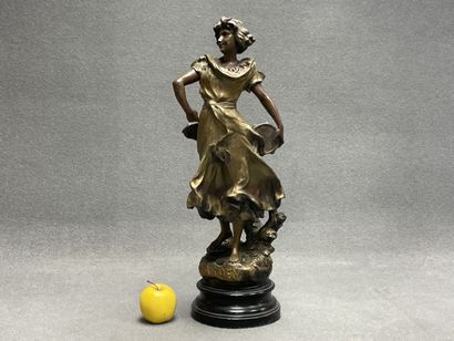 Luca MADRASSI (1848-1919)
Carmen. 
Sculpture...