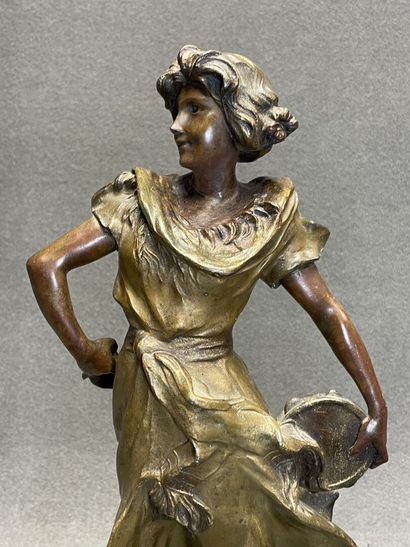 Luca MADRASSI (1848-1919)
Carmen. 
Sculpture...