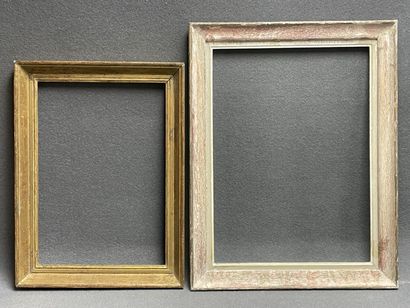 Quatre cadres: 
Dim int : 47,5 x 33,5 cm.
Dim...
