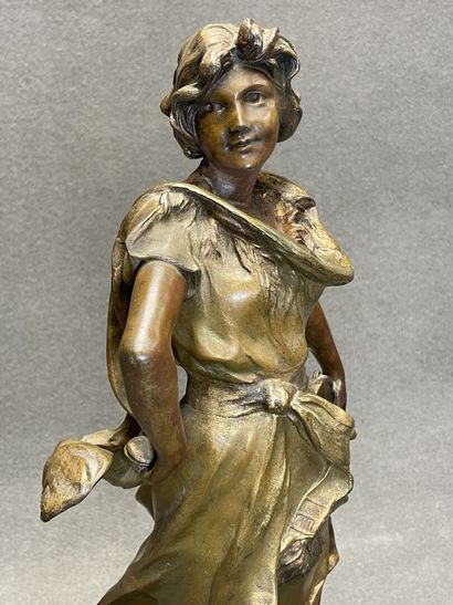 Luca MADRASSI (1848-1919)
Carmen. 
Sculpture...