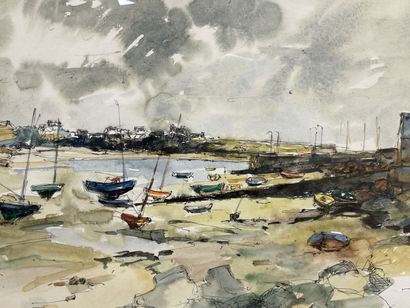 Gérard DESGRANGES ( 1919- ?),
Bateaux à sec...