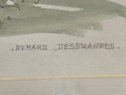 Gérard DESGRANGES ( 1919- ?),
Bateaux à sec...