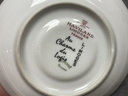 HAVILAND LIMOGES. Modèle « Arbre de Vie »...