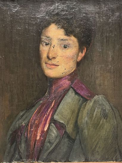 École française début XX°
Portraits de couple
Deux...