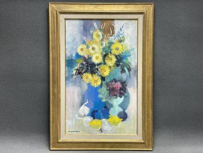 Laurent MOONENS (1911-1991). 
Bouquet de...
