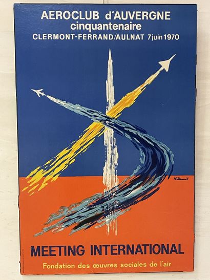 Bernard VILLEMOT (1911-1990) Illustrateur
Aéroclub...