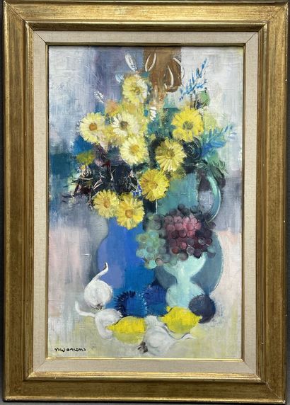 Laurent MOONENS (1911-1991). 
Bouquet de...