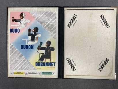 Dubonnet porte menu publicitaire et porte...