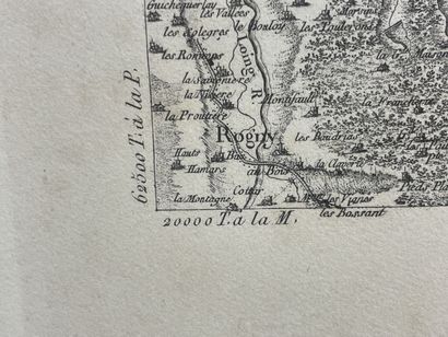 Carte du Groupe géographique: Yonne.
69 x...