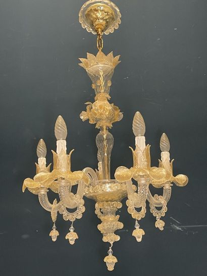 Lustre en verre de Venise
Une restaurati...