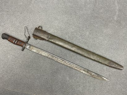 BAIONNETTE US Modèle 17 Remington 1918. Fourreau...