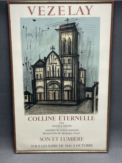 BUFFET - Affiche VEZELAY
99 x 63 cm.
