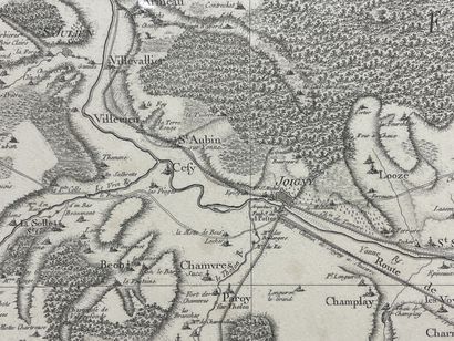 Carte du Groupe géographique: Yonne.
69 x...