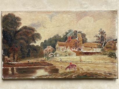 Carlton C. FOWLER (1877-1930) 
Paysage de...