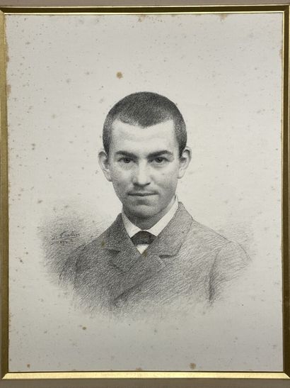Paul Théophile Ernest FRAILLION (1862-1925)
Portrait...