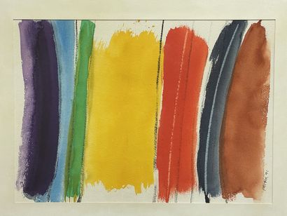 PATRIX (XX°)
Abstraction polychrome
Lavis...