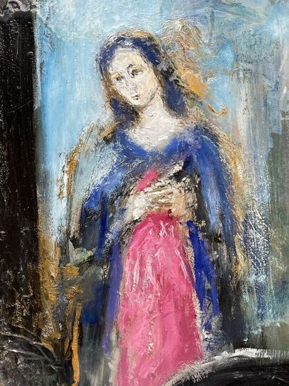 Jacques PECNARD (1922-2012)
Scène biblique.
huile...