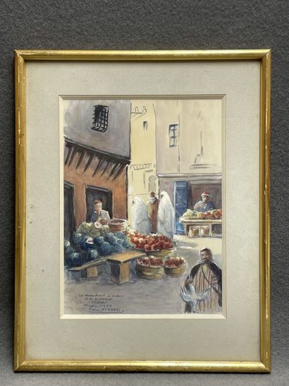Pierre FURNARI
Le marchand de melons et pastèques,...