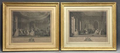L'assemblée au concert / L'assemblée au salon
Deux...