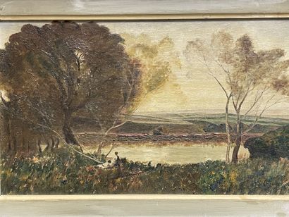 Carlton C. FOWLER (1877-1930) 
Paysage de...