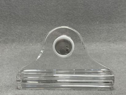VAL SAINT LAMBERT:
Pendulette cristal
H:...