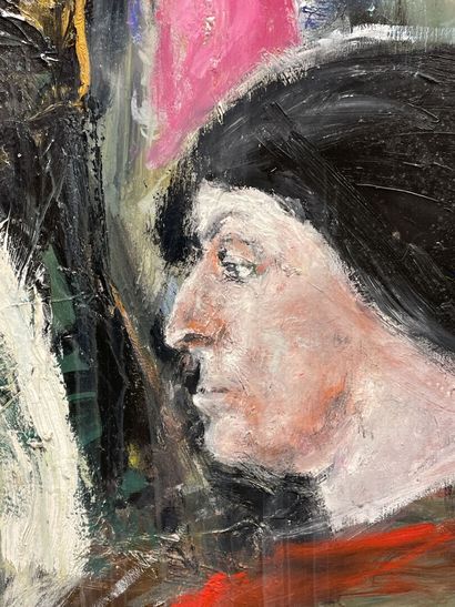 Jacques PECNARD (1922-2012)
Scène biblique.
huile...