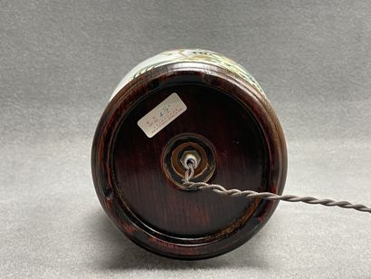 Pied de lampe en porcelaine de Chine
H. :39...