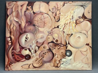 Dominique JANCEL (1946)
peinture abstraite
huile...