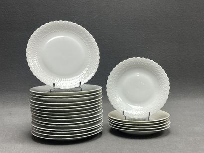 Parti de service de table en porcelaine de...