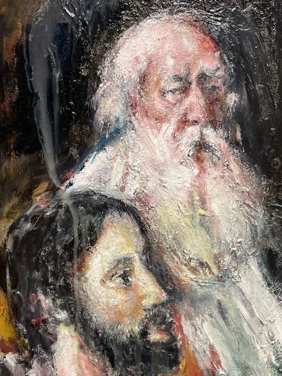 Jacques PECNARD (1922-2012)
Scène biblique.
huile...